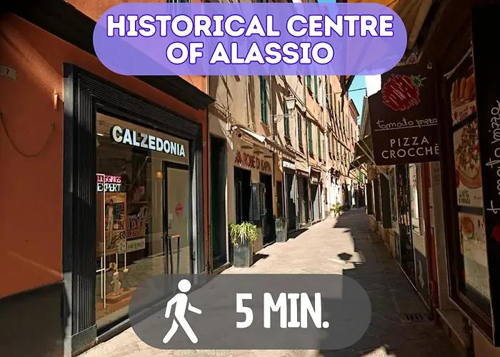 10 Minutes' Walk From The Railway Station Apartment Alassio
